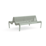 Banc Double 4-6-10pl PASEO EVOLUTION ACIER