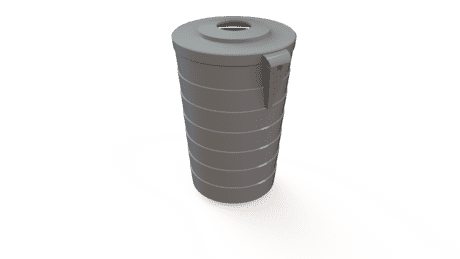 Litter bins  : Corbeille 65L LOTUS 